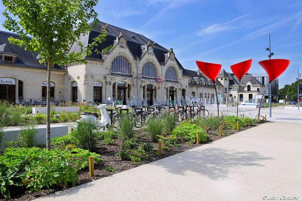 Le Petit Drouais T3 En Plein Coeur De Ville ! Дрё Экстерьер фото